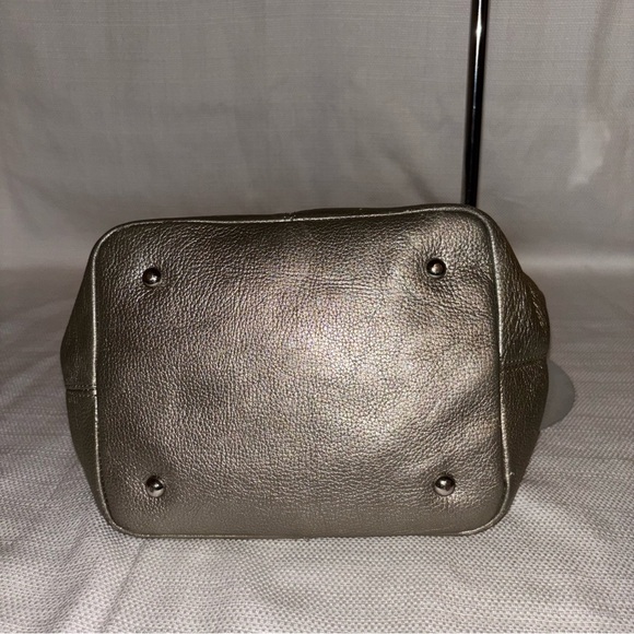 TIGNANELLO Leather Metallic Bag - Picture 4 of 10